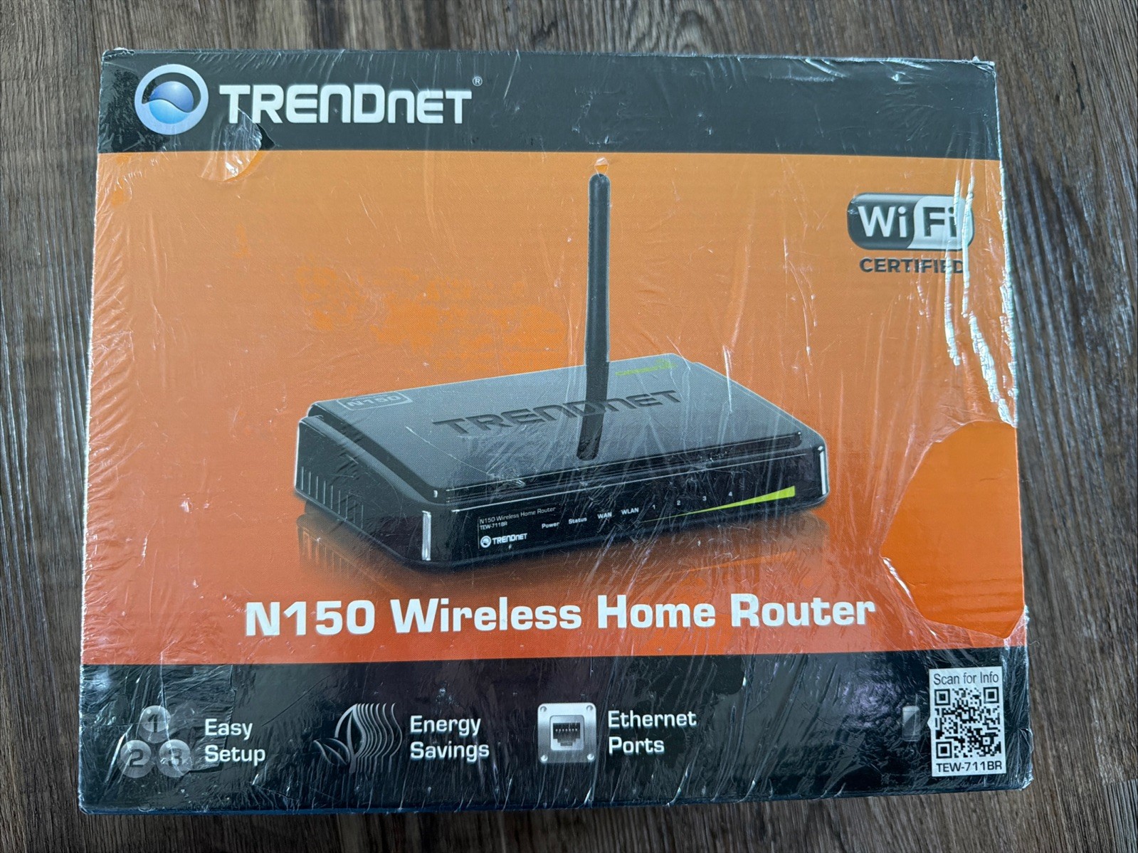 TRENDnet N150 Wireless Router TEW-711BR 150 Mbps Factory Sealed