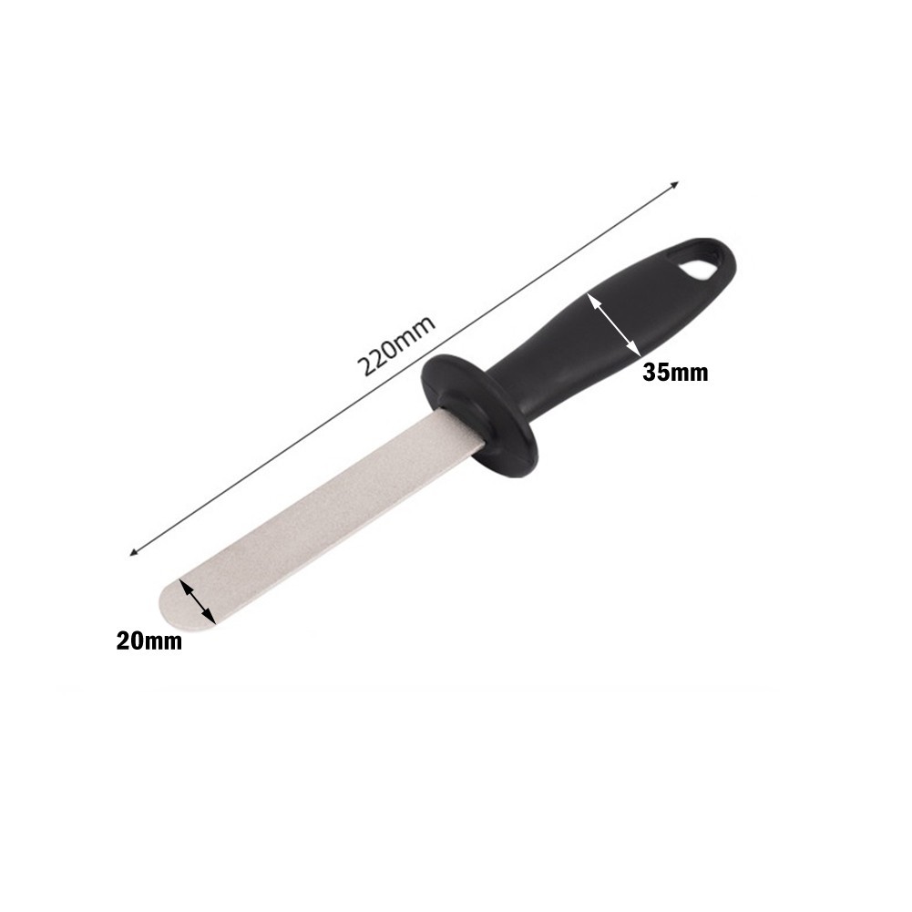 Doubled-Sided✅Diamond Files Sharpener Sharpening Stone Tool Abrasive Tools 400#