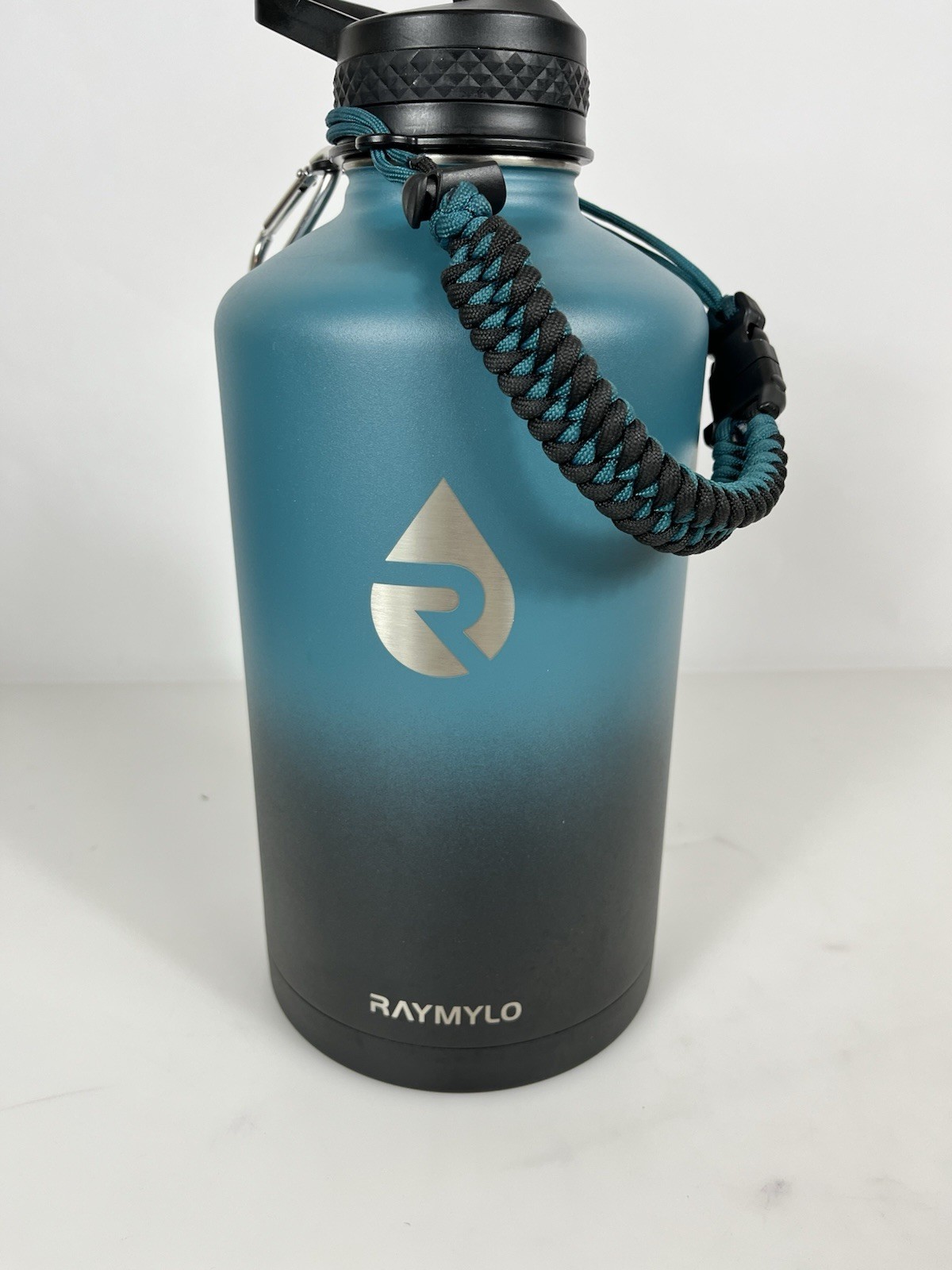 RAYMYLO Insulated Water Bottle 64 oz Triple Wall Vacuum Stainless Steel Cold ...