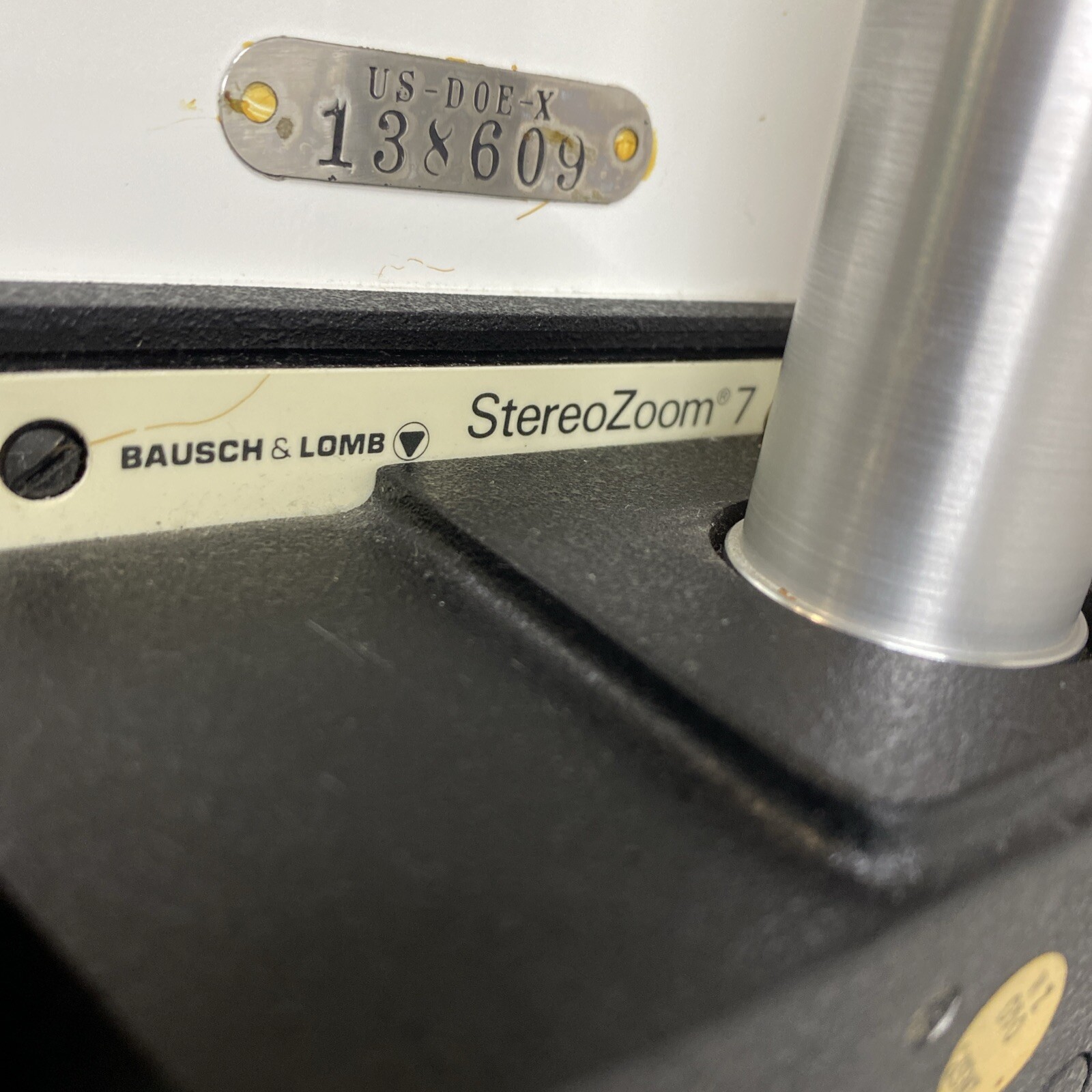 Bausch & Lomb StereoZoom 7 Microscope With Pivot Boom Arm Stand