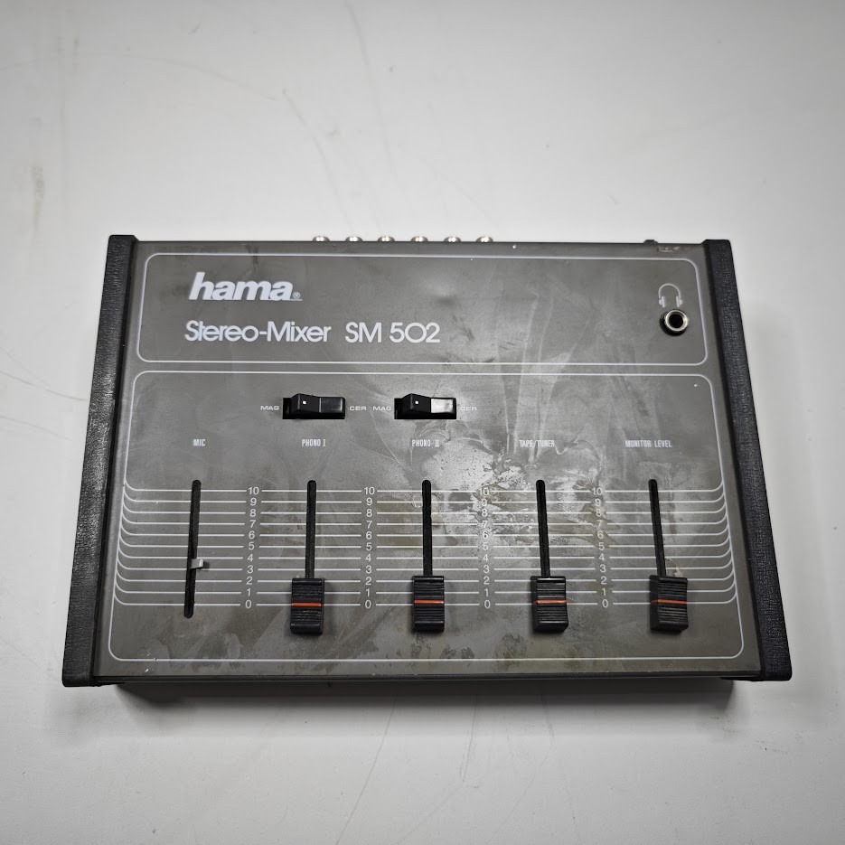 Hama Stereo-Mixer SM 502 - Used, Untested, For Parts/Repair