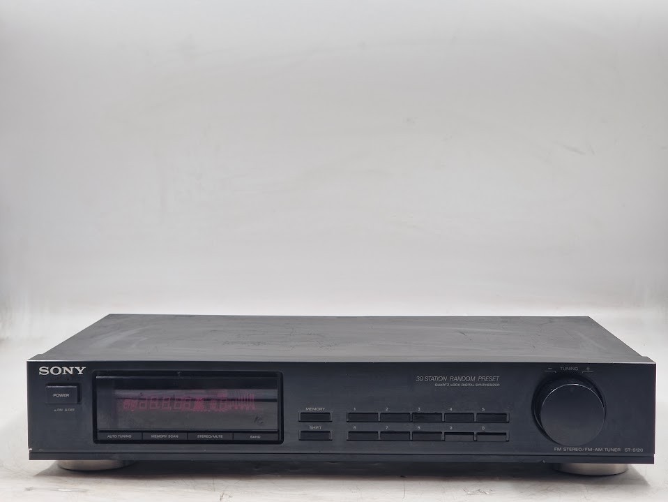 Sony ST-S120 FM/AM Tuner - Working, Cosmetic Wear, No Packaging