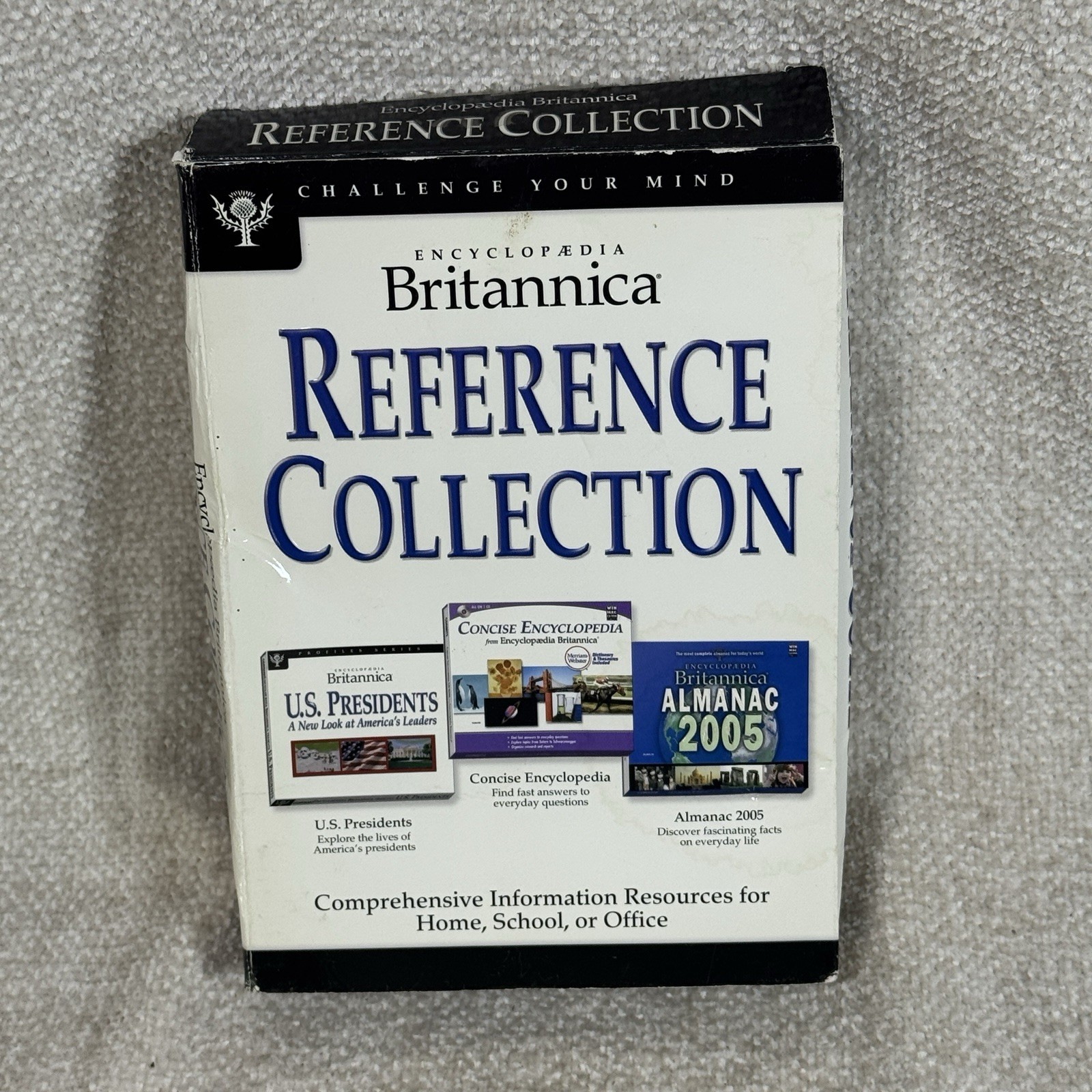Encyclopedia Britannica Reference Collection 2005 PC CD-ROM Software Set
