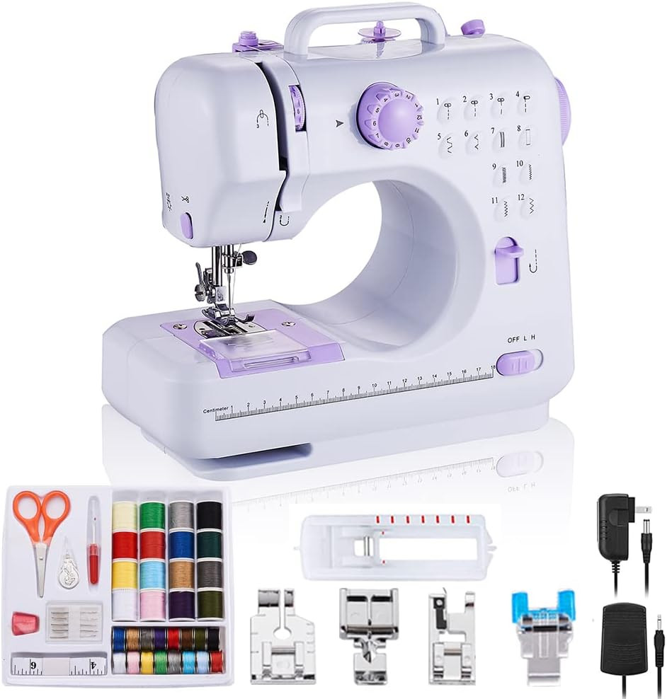 Sewing Machine Portable Mini Electric Sewing Machine for Beginners 12