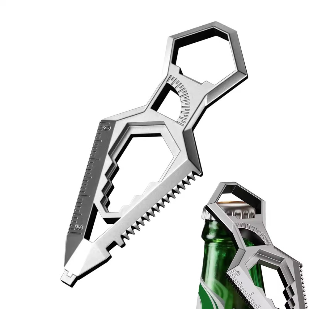 Outdoors Multitool Portable Keychain Combo Tool for Everyday Carry and Camping