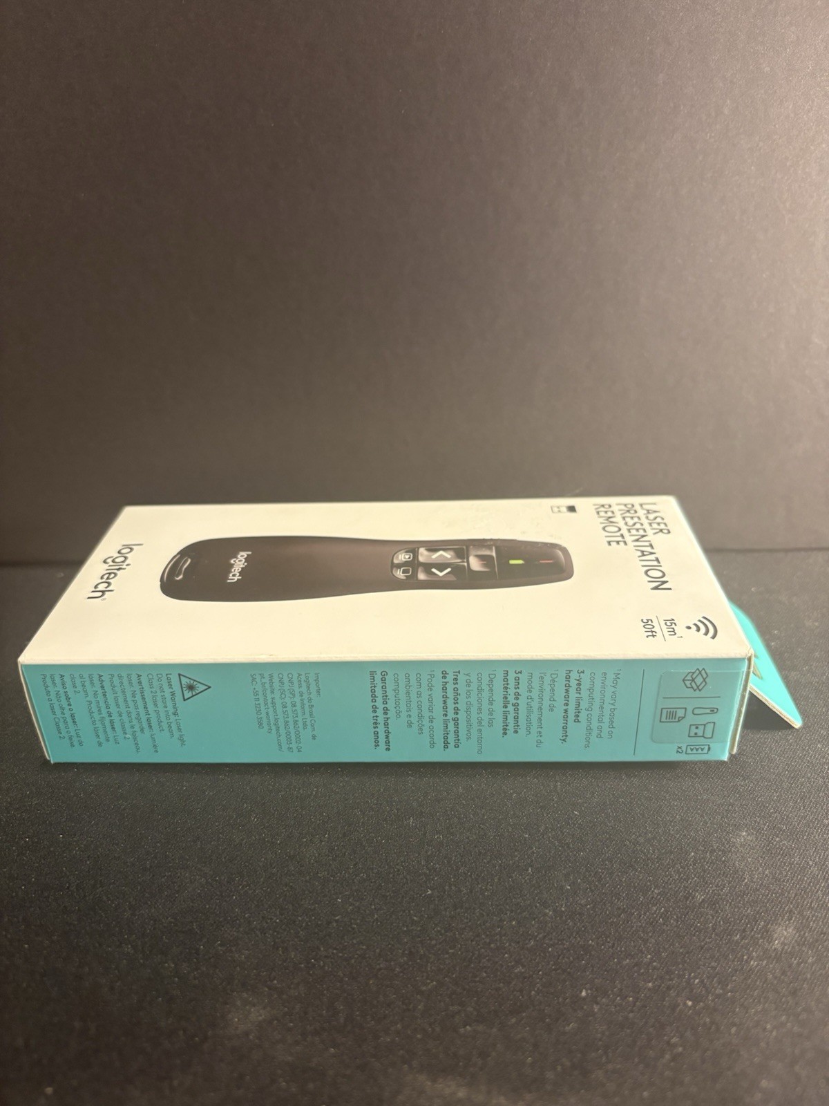 Logitech Laser Presentation Remote - Black Brand New Sealed