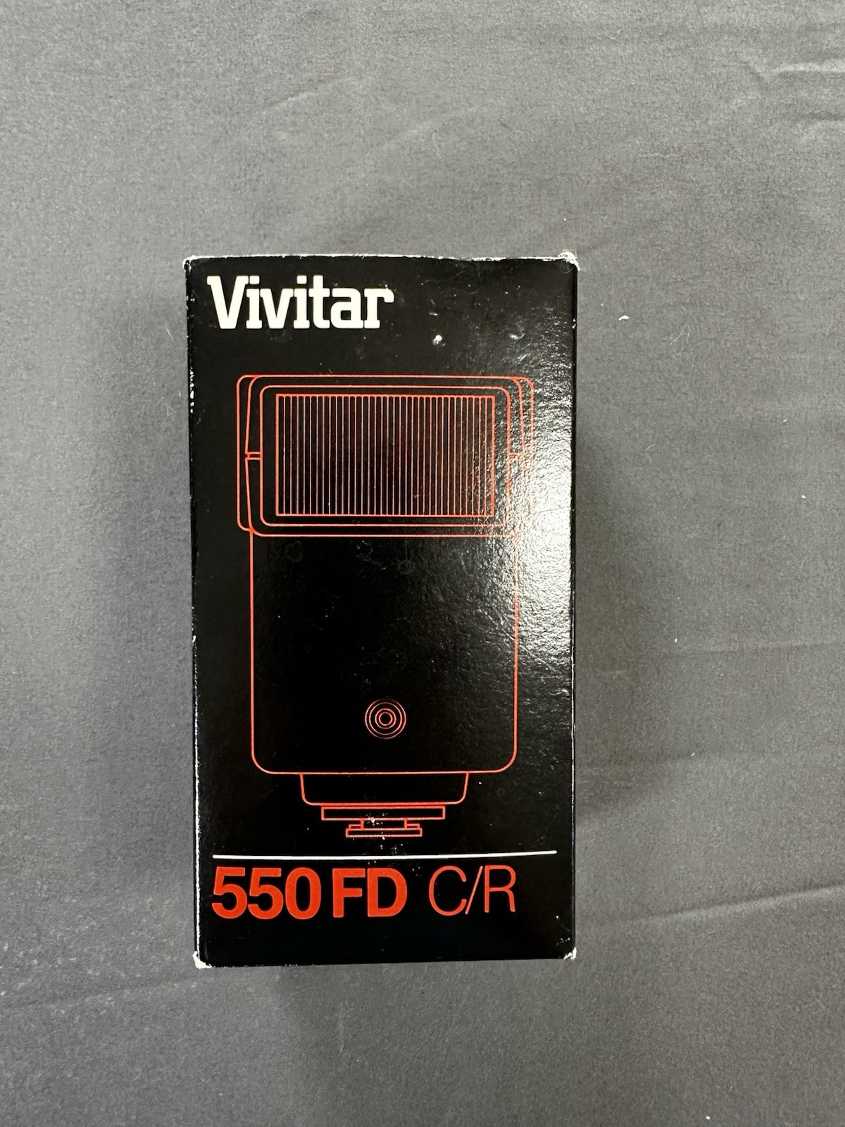 Vintage Vivitar 550FD C/R Auto Thyristor electronic flash.