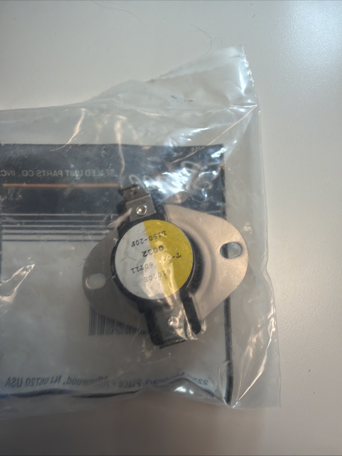 Supco L150 Thermostat Oem