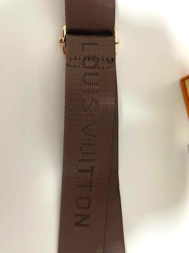 Louis Vuitton Shoulder Strap Adjustable Crossbody Shoulder Replacement Brown