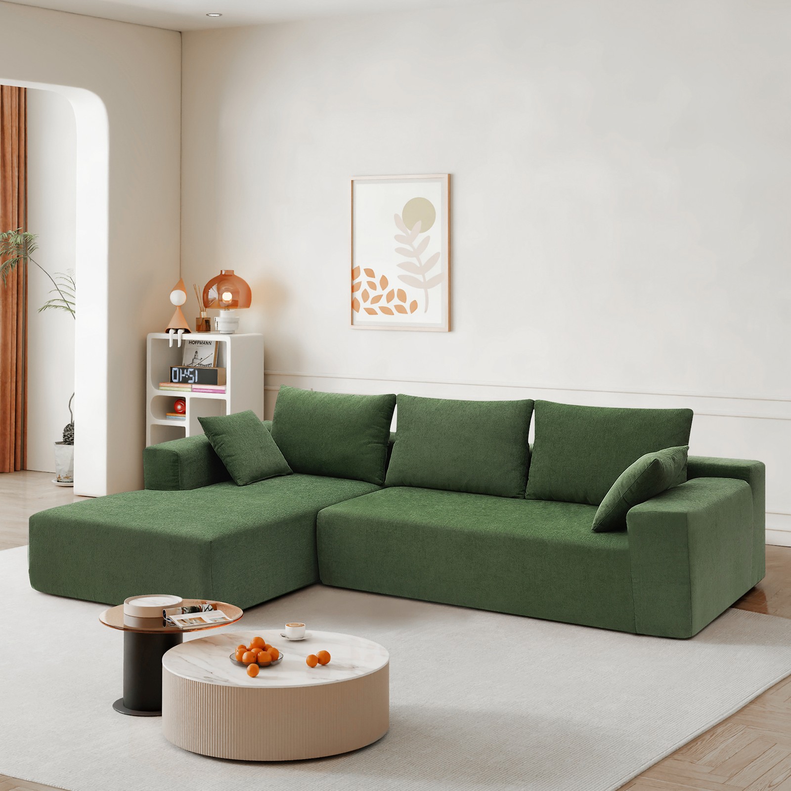 Modern minimalist compressed sofa cushions, free combination for 2 PCS