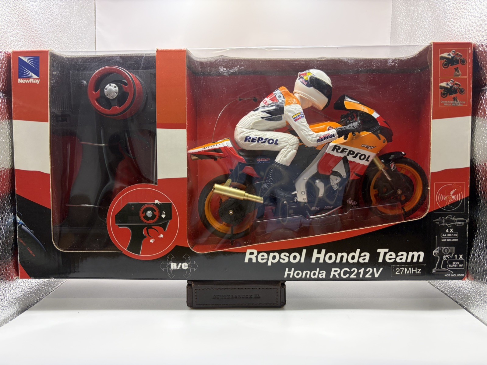 New Ray Repsol Honda Team Honda RC212V Dani Pedrosa 1:9 Scale Brushed Electric R