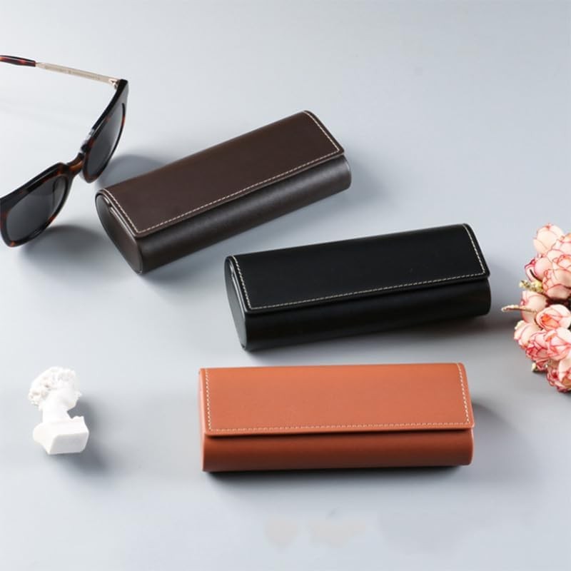 HSYMQ 3PCS Glasses Case, Eyeglasses Case Hard Shell, Reading Hard Glasses Cases
