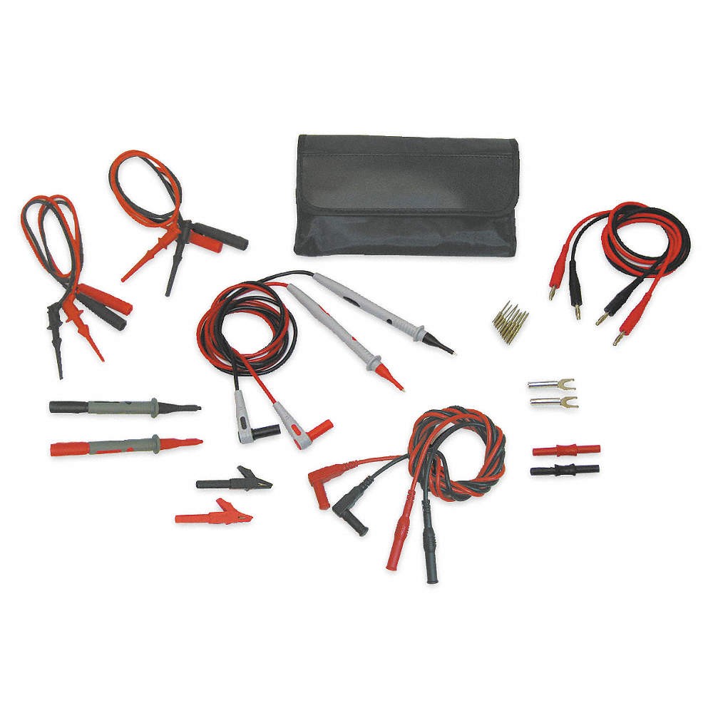 GRAINGER APPROVED 4WRE4 Test Lead Kit 4WRE4