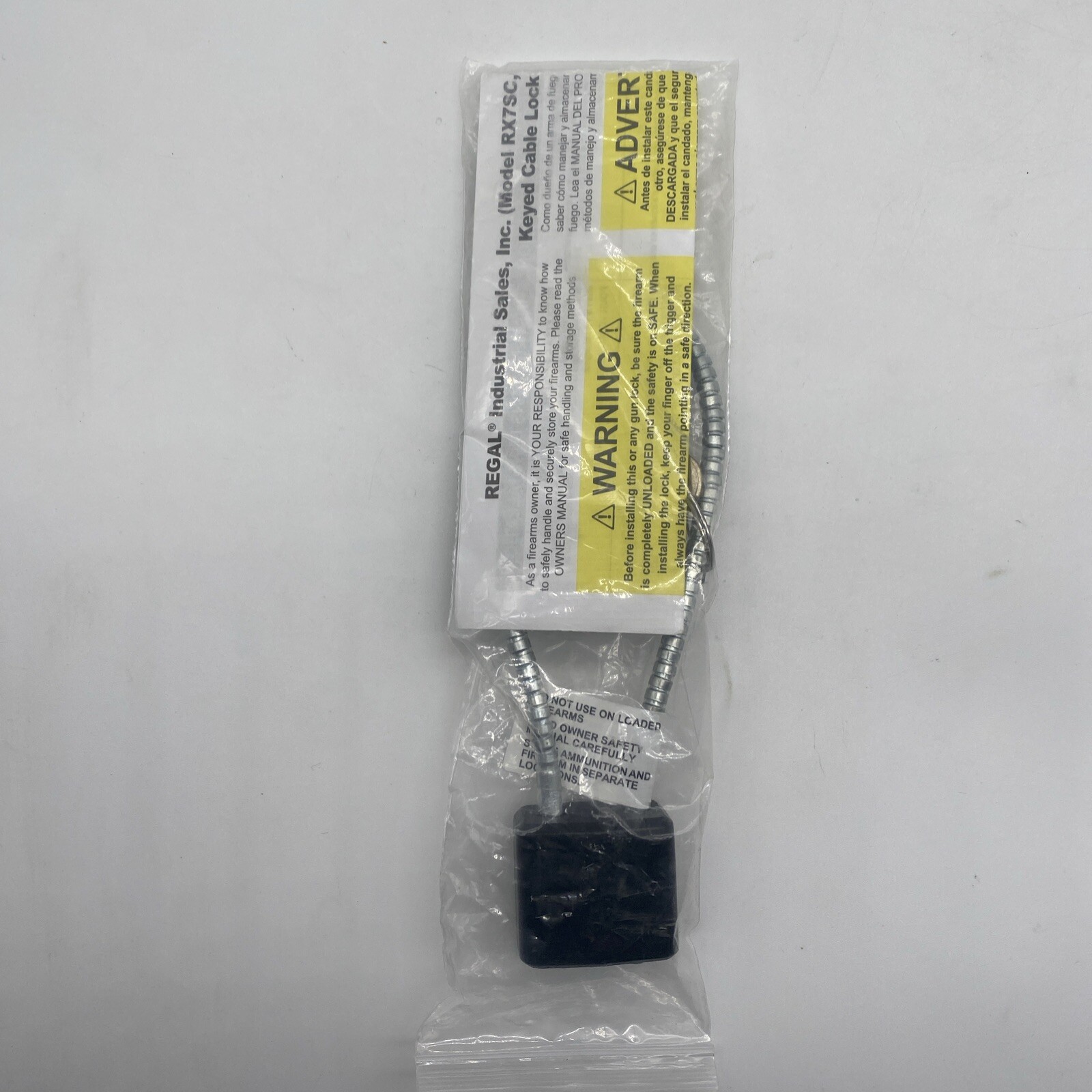 Regal RX7SC Gun Lock With 2 Keys NIP
