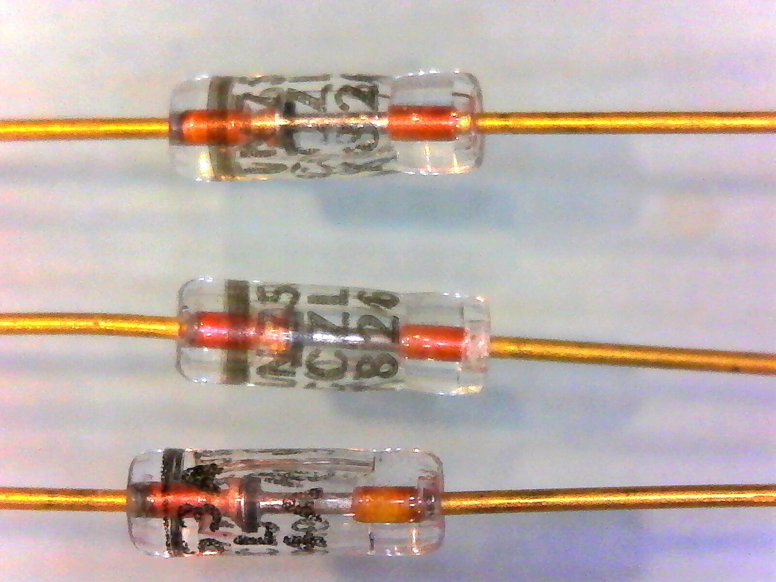 New Vintage Mil-Spec JAN Motorola 1N753A 6.2 Volts Zener Diode 500mW DO35