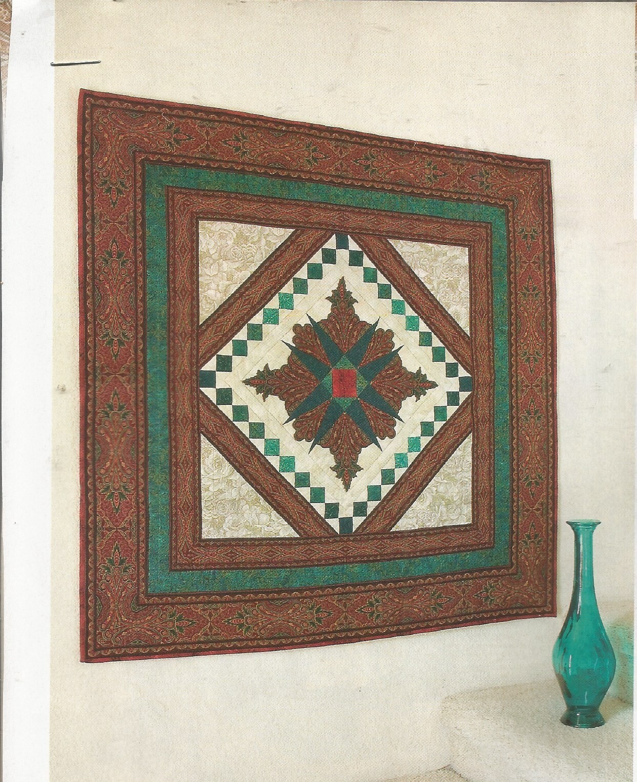 E0360  RENAISSANCE WALL HANGING  QUILT PATTERN/INSTRUCTIONS