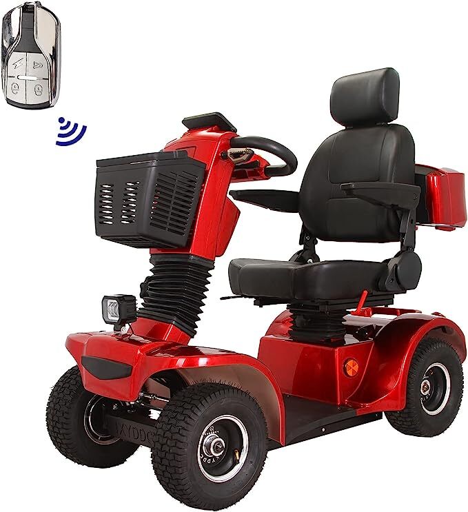 Four wheel Travel Mobility Scooter 500W 48V 20AH battery Motor for Adult Senior