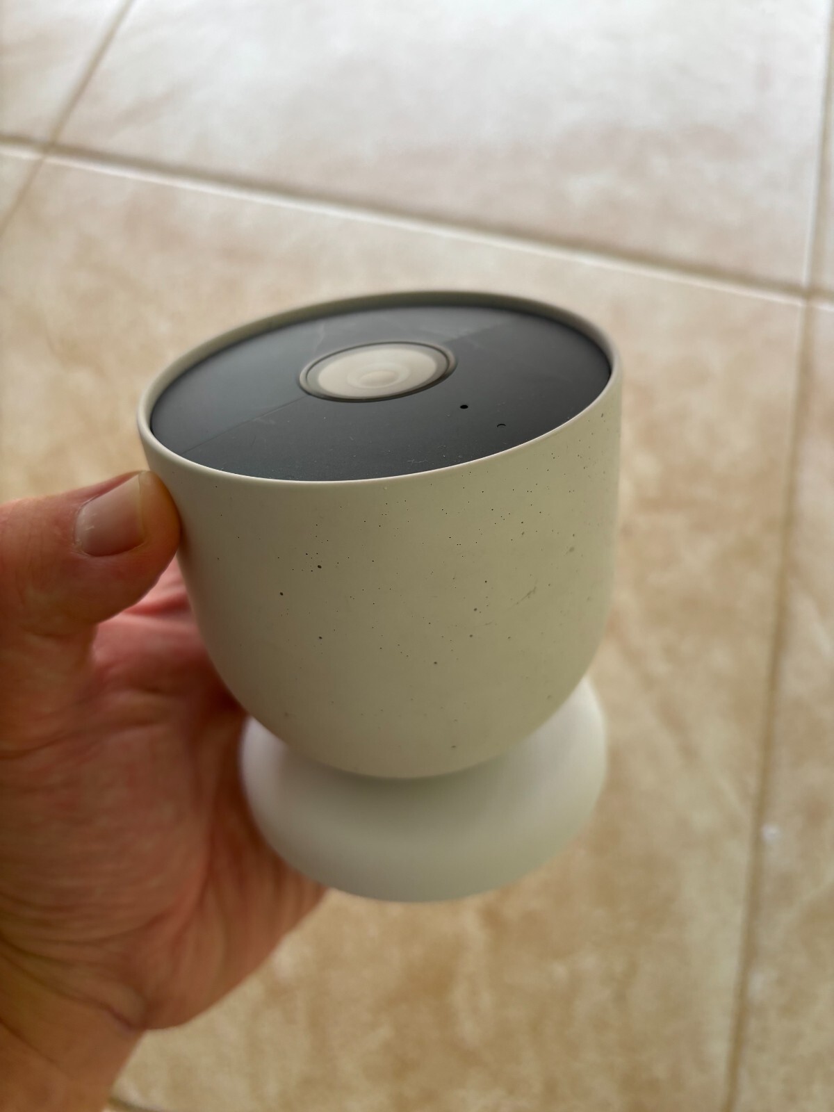 Google Nest Cam Indoor/Outdoor Surveillance Camera - Snow (G3AL9)