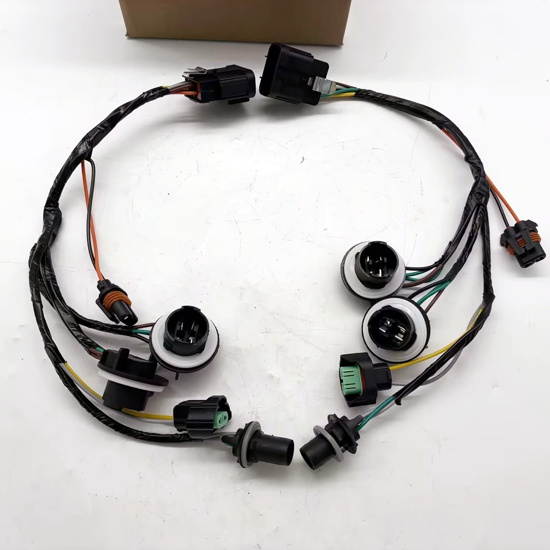 2pcs For GMC Sierra 1500 2500HD 3500HD 2007-2014 Headlight Wiring Harness US