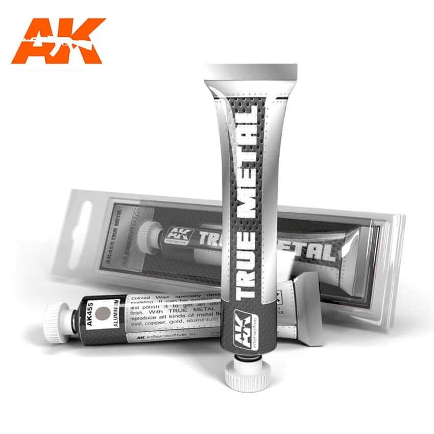 AK Interactive True Metal Aluminum Paint AK455