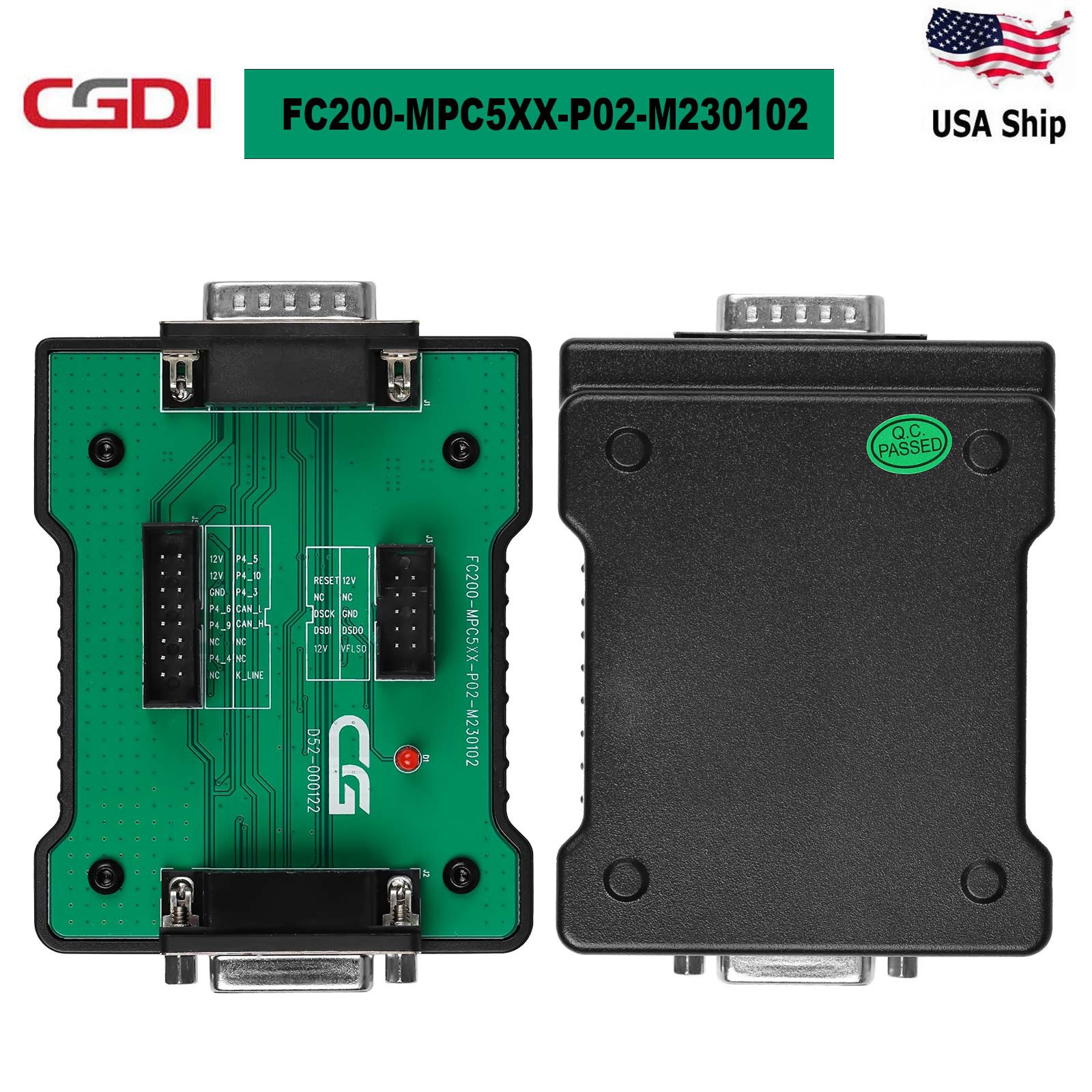 CG FC200 FC200-MPC5XX-P02-M230102 Adapter for MPC5X Serie Clone No Opening Cover
