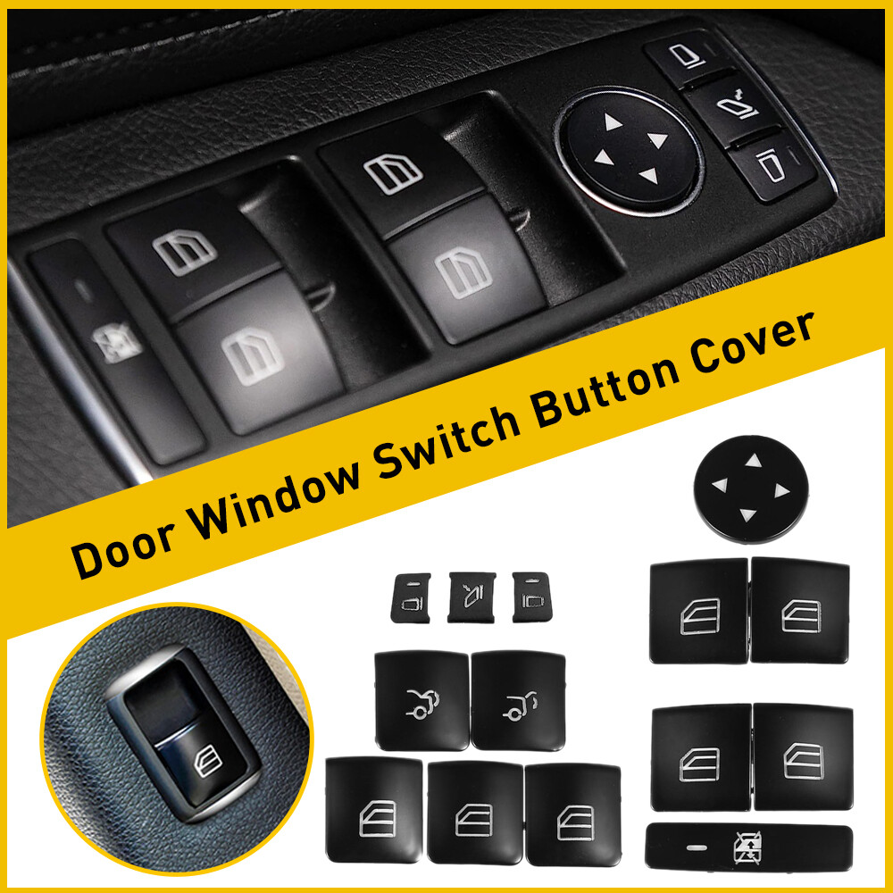 Fit for Mercedes-Benz GLA250 2014-2017 Door Window Switch Button Sticker 14/lot