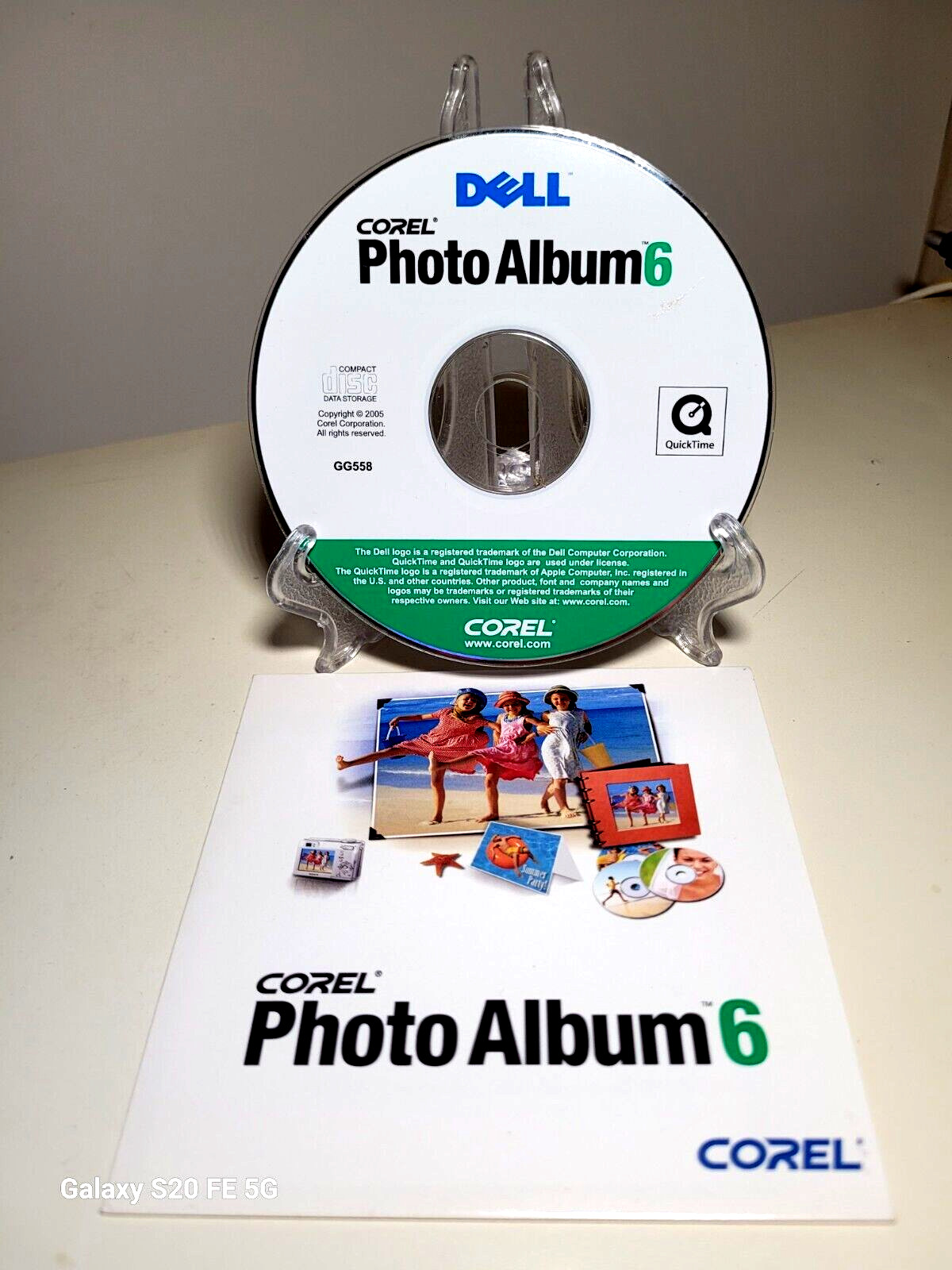 Corel Photo Album 6-Installation Disc 2005 Autorun Program Play CD by Dell