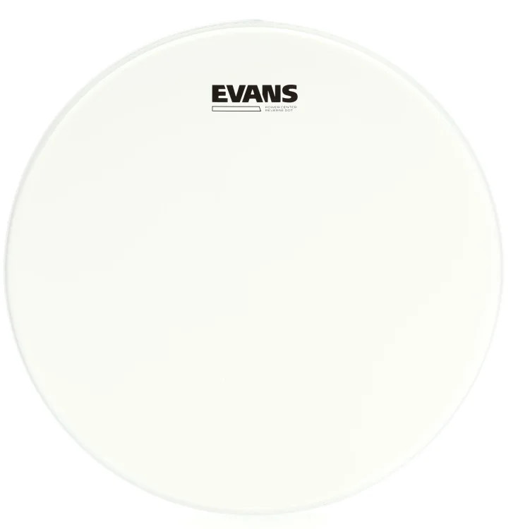 Evans Power Center Reverse Dot Drumhead - 14 inch