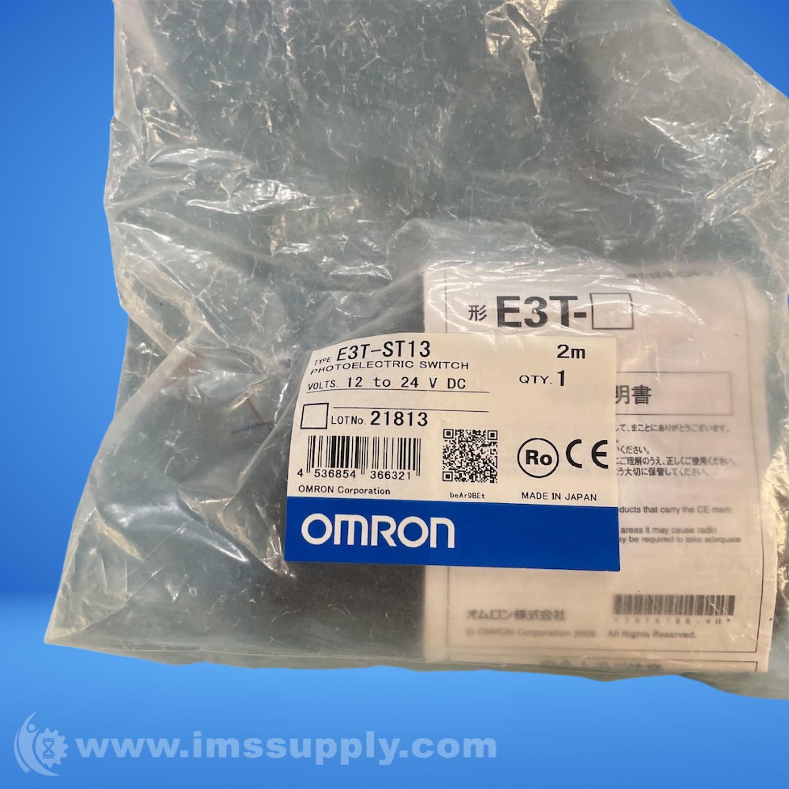 Omron E3T-ST13 Photoelectric Sensor FNFP