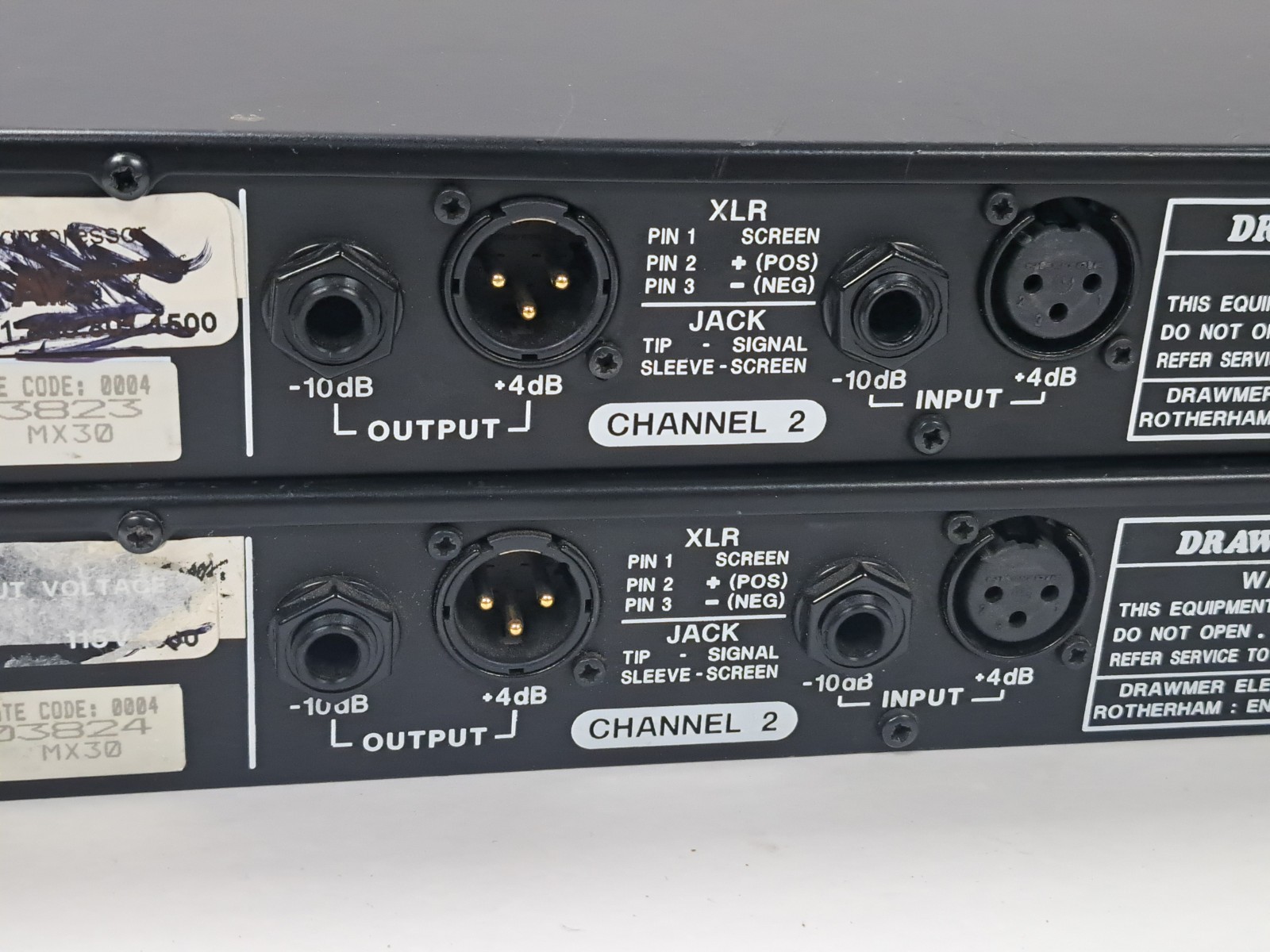 Drawmer MX30 Dual-Gated Compressor/Limiter