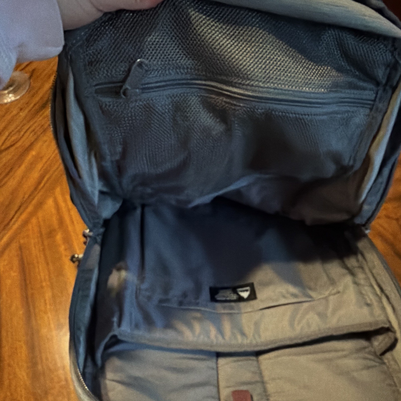 Burton Gray/Black Backpack Buckle Closure Padded Straps External Pockets