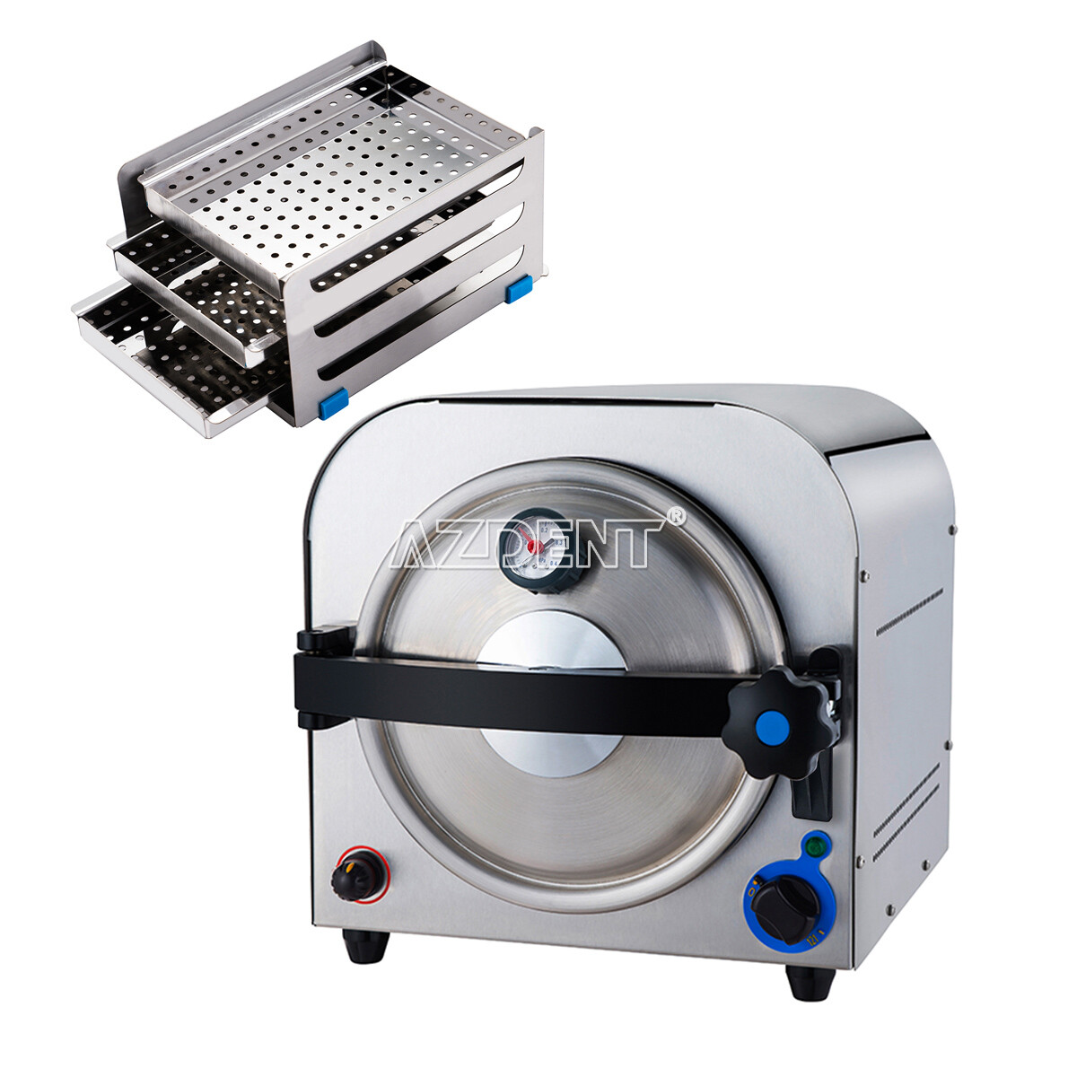 Dental Autoclave Steam Sterilizer Medical Drying Class B Steam Sterilizer + Gift