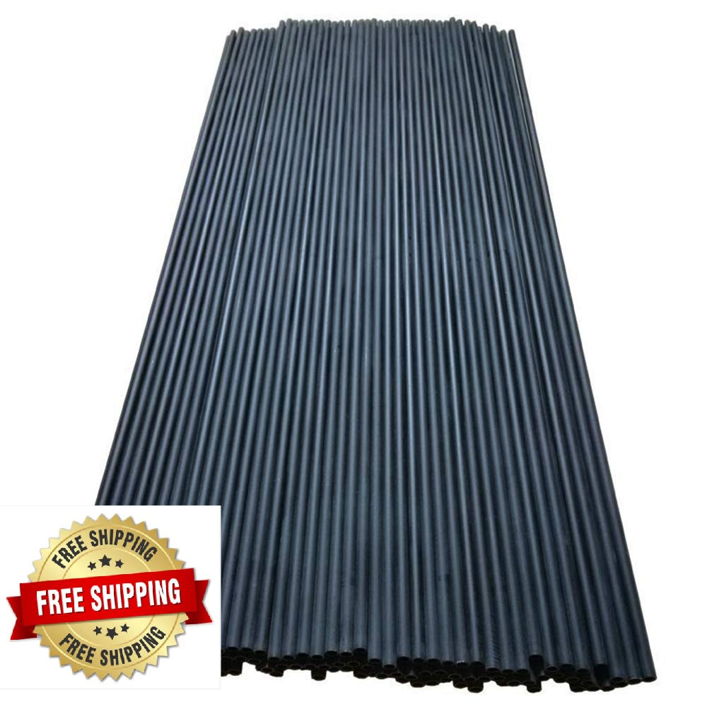 AMEYXGS 30" 6.2mm Carbon Arrow Shafts Spine 340/400/500/600 Archery 6/12/24 PK
