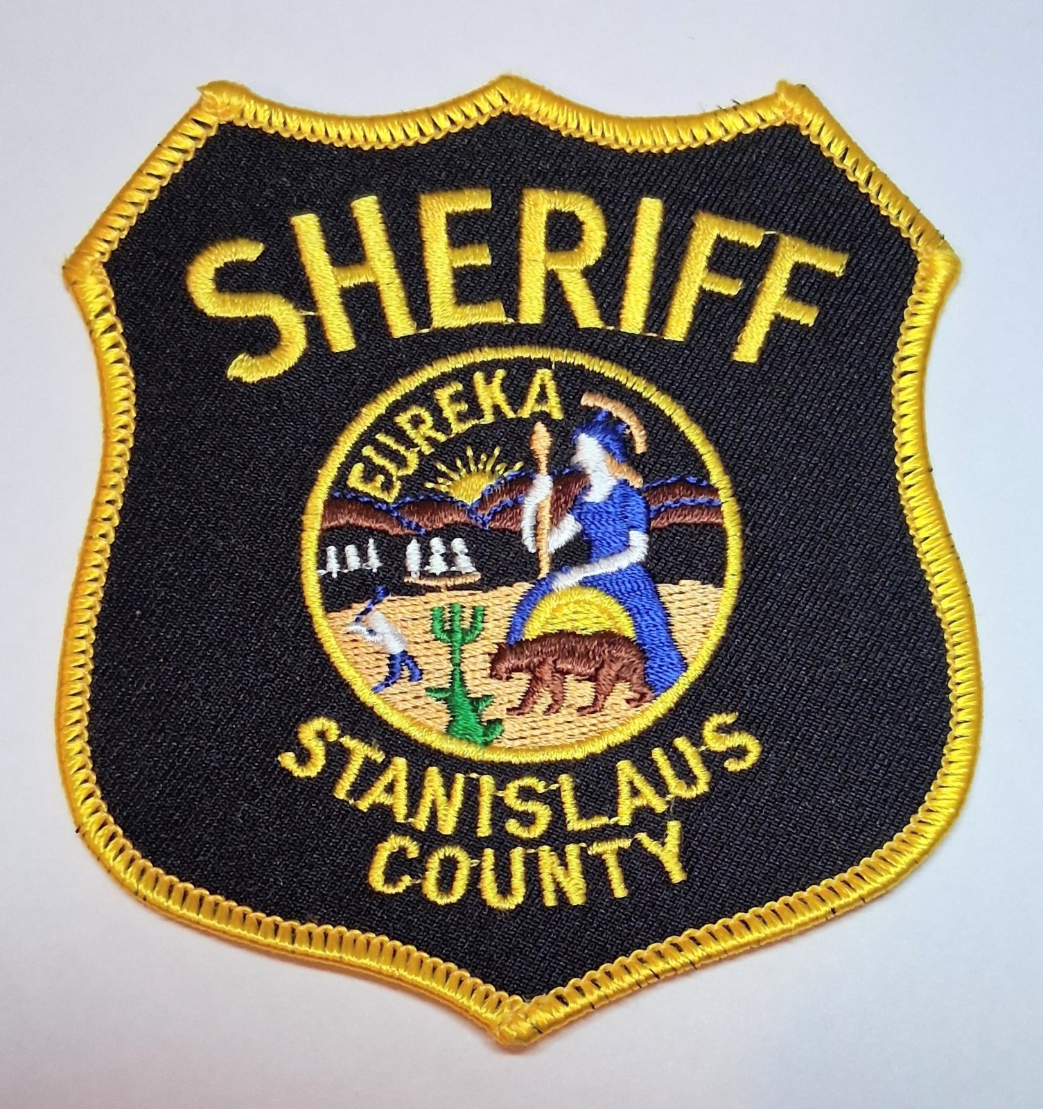 Stanislaus County California Sheriff Patch - FREE Tracked US Shipping !