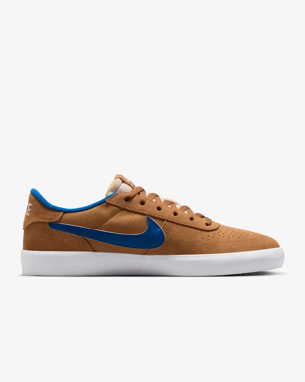 Nike Men's SB Heritage Vulc Flax/White/Team Royal CD5010-200