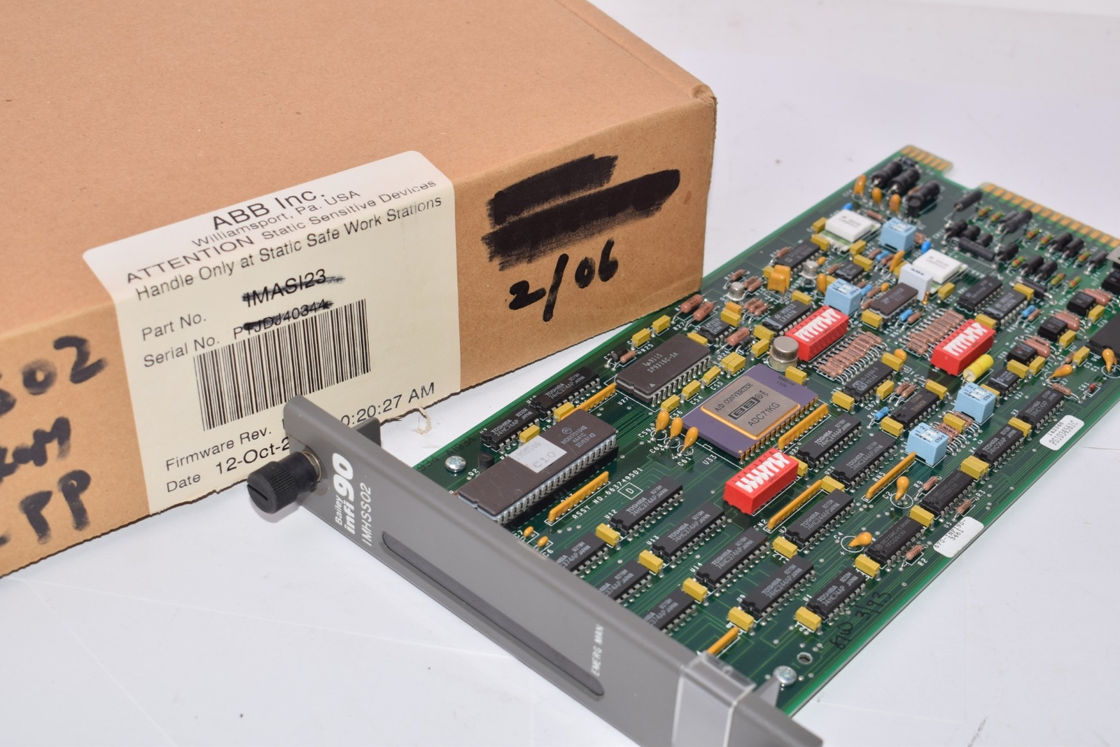 Bailey, infi 90, IMHSS02, Hydraulic Servo Slave, Circut Board