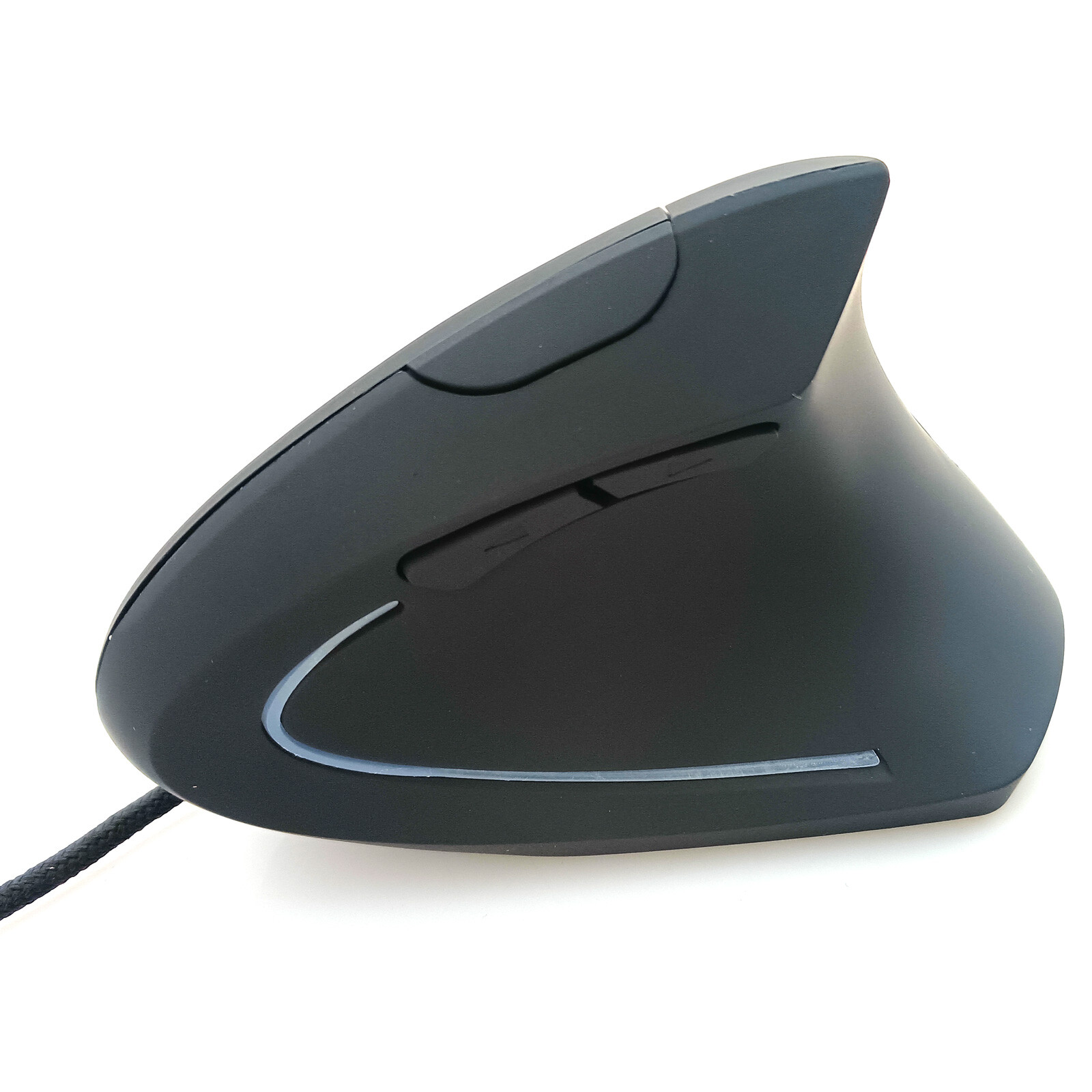 Vertical Optical Mouse USB Wired PC Laptop Mice Natural Position Control 3 DPI