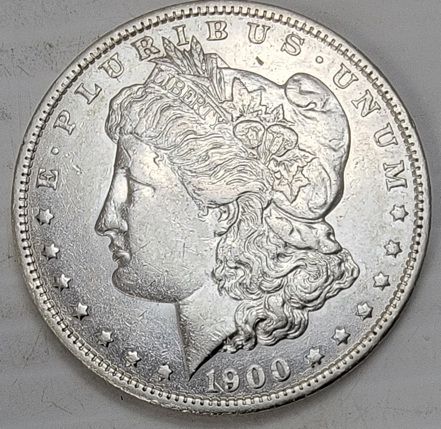 1900-O MORGAN SILVER DOLLAR IN HIGH-QUALITY CONDITION, EXCELLENT DETAIL