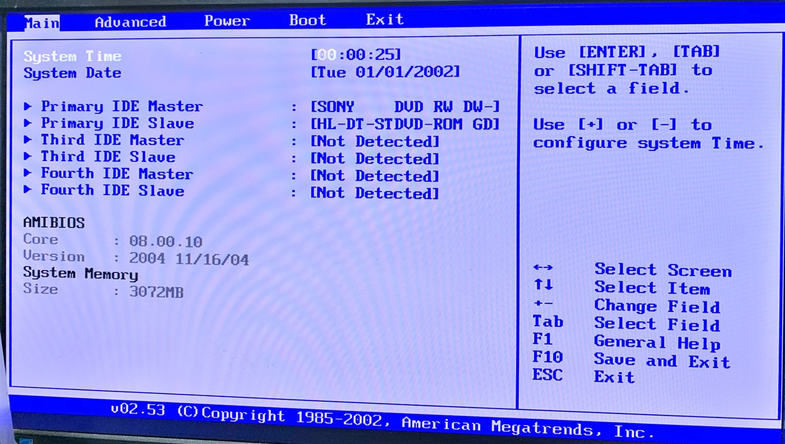 SONY VAIO PCV-C12L Pentium 4 3GHz 3GB 120GB SSD NO/OS Retro Desktop Vintage PC