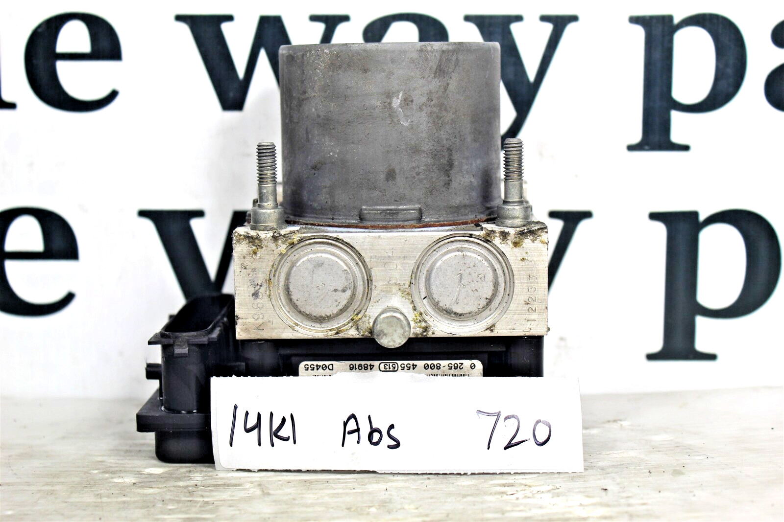 27534SA050 SUBARU FORESTER 2004-05 Antilock Brake System Abs Module OEM 14K1 720