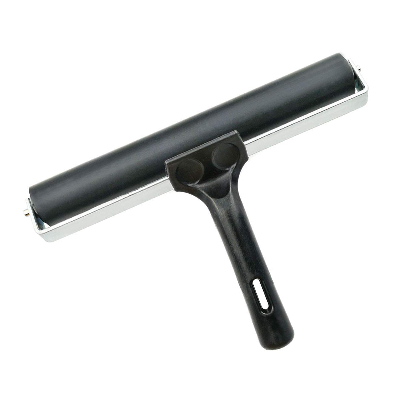 7.9 Inch Rubber Roller Glue Brayer for Printmaking Inking Craft Application