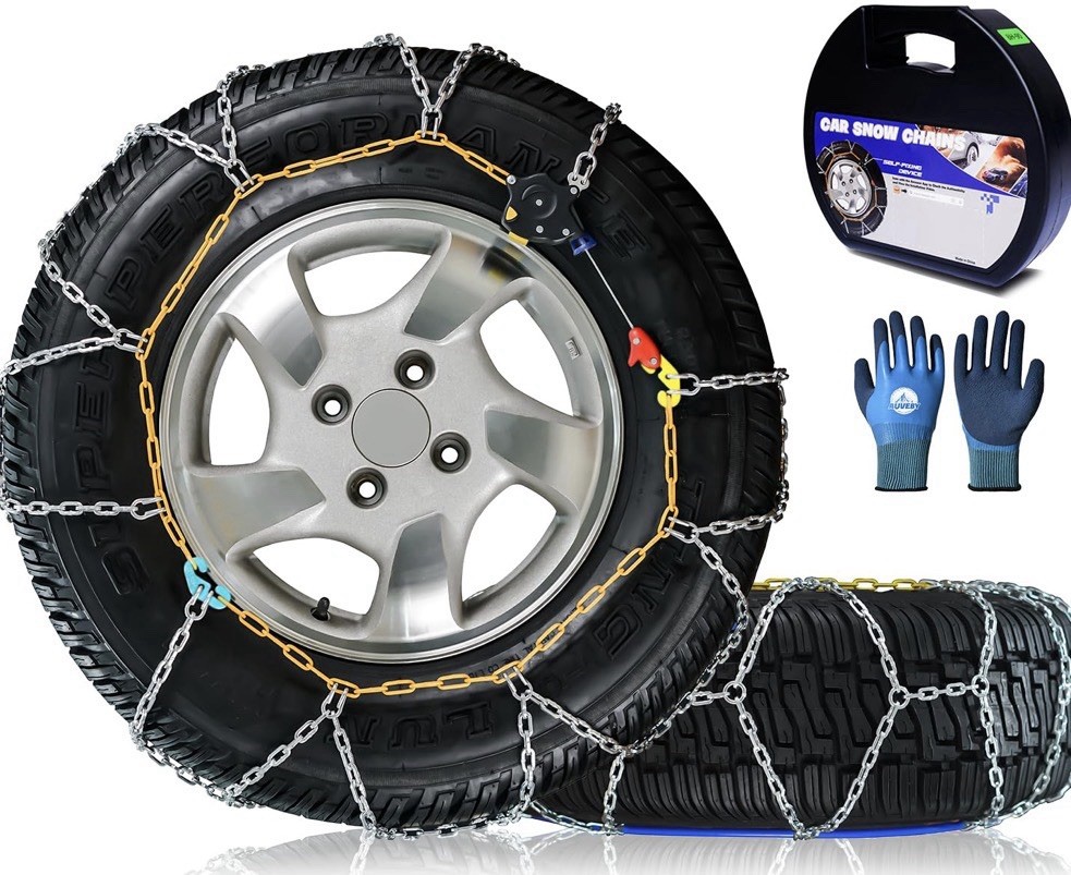 SNOW CHAINS EASY INTALLATION TIRE CHAINS HKN-150 SET OF2 -Pick Up - SUV-sedan