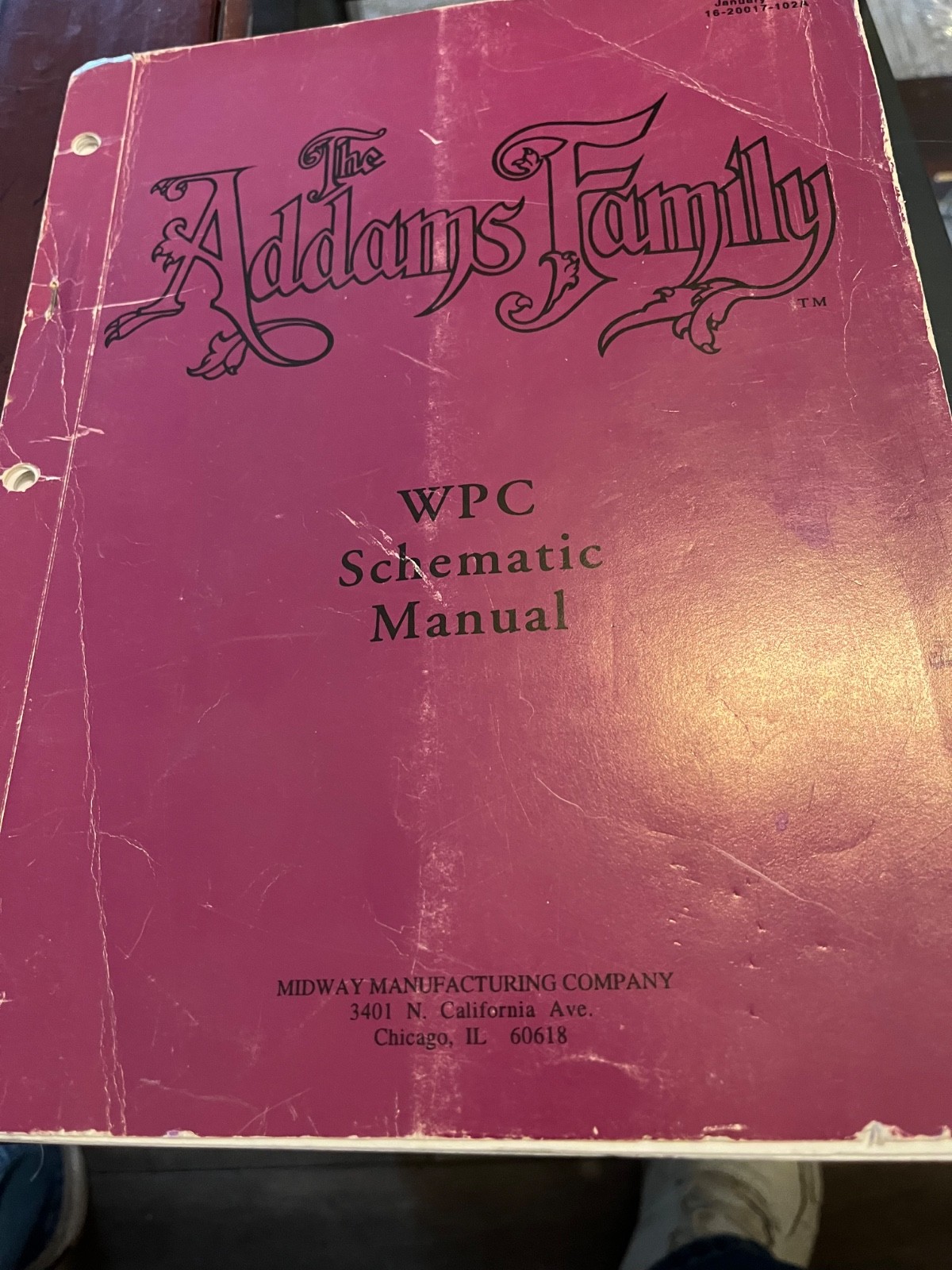 The Addams Family Pinball WPC Schematics