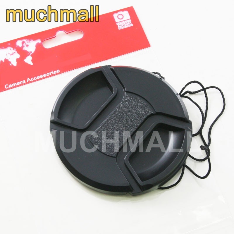 72mm 72 mm Center Pinch Snap On Front Lens Cap Cover for Canon Nikon Sony camera