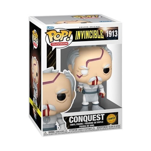Funko Pop! Vinyl: Invincible - Conquest (Chase) #1913 w/ Pop protector