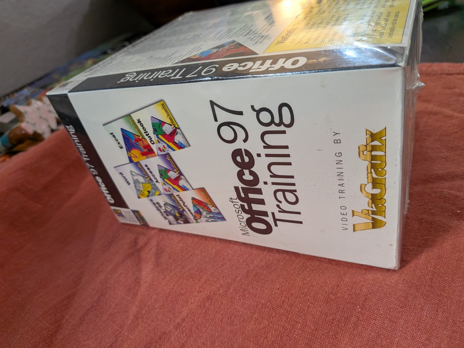 Vintage Viagrafix Microsoft Office 97 Training VHS Tapes Computer Archive