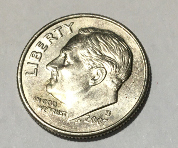 2007 D Roosevelt Dime D02