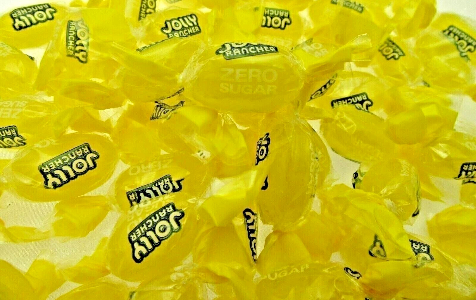 JOLLY RANCHER *ZERO SUGAR* Hard Candy *GOLDEN PINEAPPLE* Flavor - 1/2 POUND