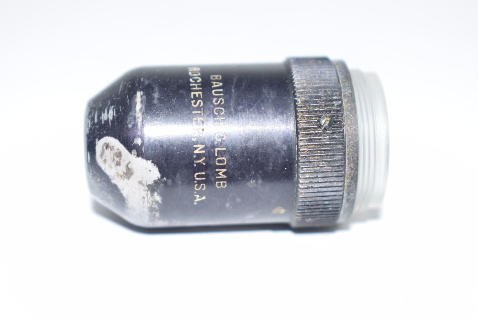 Bausch & Lomb 215mm 20x 0.40N.A. Microscope Objective Lens