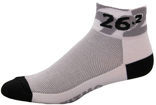 26.2 RUNNING OR CYCLING SOCKS BRAND NEW SMALL - FREE SHIPPING !! LAST PAIR !!
